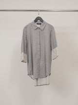 Chemise à carreaux asymétrique  TDM50320-79
