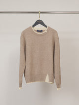 Pull bicolore en laine HYL1877