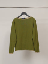 Pull col bateau contrasté HYC6635