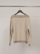Pull rayé en laine HYL18108
