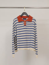 Pull rayé col polo HYC91026