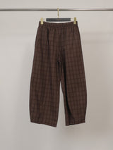 Pantalon à carreaux taille élastiquée – TDM67625-13