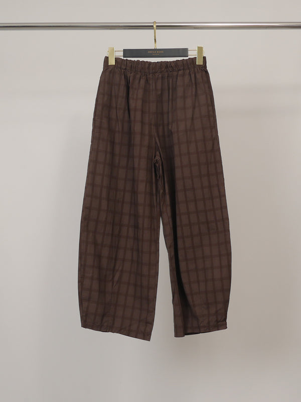 Pantalon à carreaux taille élastiquée – TDM67625-13