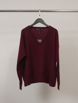 Pull mérinos ample col V DSYL2601