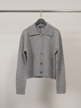 Gilet mérinos à col chemise DSYL2621