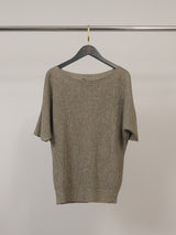 Pull brillant col bateau CA8413