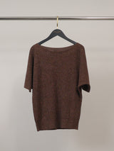 Pull brillant col bateau CA8413