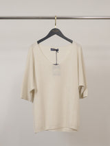Pull brillant col V CA6951