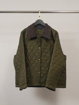 Veste matelassée à col côtelé KD9971-2