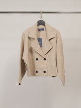 Veste en maille croisée HY30760