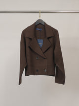 Veste en maille croisée HY30760