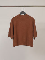 Pull col montant manches courtes YF570117