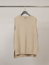Pull fluide sans manches à fentes YF570190