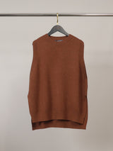 Pull fluide sans manches à fentes YF570190