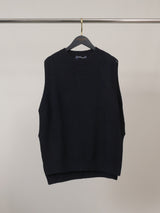 Pull fluide sans manches à fentes YF570190