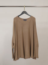 Poncho fluide à franges YF570113