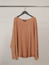 Poncho fluide à franges YF570113