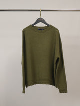 Pull col rond à bords fantaisie YF24189