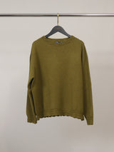 Pull col rond à bords fantaisie YF24189