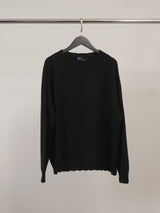Pull col rond à bords fantaisie YF24189