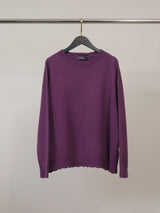 Pull col rond à bords fantaisie YF24189