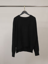 Pull souple col bateau à fentes YF57072