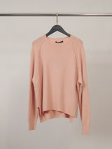 Pull souple col bateau à fentes YF57072