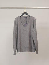 Pull col V côtelé YF570719