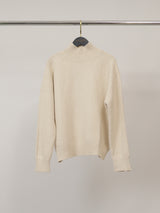 Pull ample à col montant et bords côtelés – DSY9735