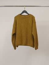 Pull duveteux en mohair mélangé à col rond – MCL23573