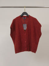 Gilet sans manches en mohair et laine boutonné – MCL25573