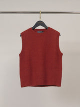 Pull sans manches en maille douce à l’angora – MCL26523