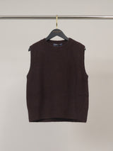 Pull sans manches en maille douce à l’angora – MCL26523