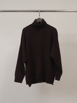 Pull ample en laine mérinos à col roulé – DSYL2616