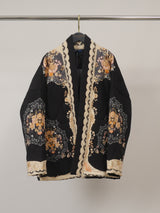 Veste matelassée à imprimé floral — KD88025