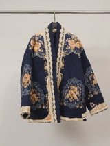 Veste matelassée à imprimé floral — KD88025
