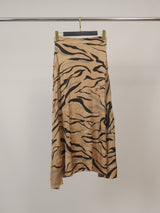 Jupe satinée motif lurex – THS31919RAST