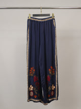 Pantalon satiné fleuri KD9099VS-18