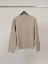 Pull col montant à fleurs en relief DSY9772