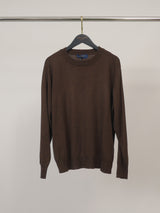 Pull col rond en maille douce avec cachemire – CVAE207