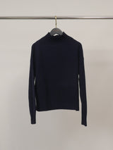 Pull col montant en maille côtelée – HY30709