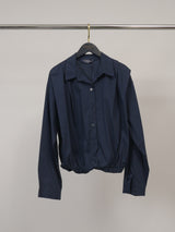 Chemise courte en coton, bas élastiqué – THS67626PN