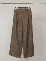 Pantalon large à carreaux – MF56728