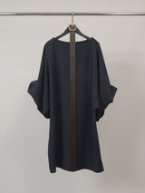 Robe col bateau à manches bouffantes – THS35526FL1