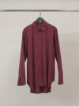Chemise longue rayée – THS50320PN-4