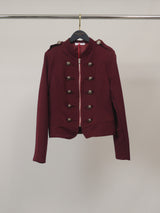 Veste officier structurée à boutons décoratifs – MJ2540