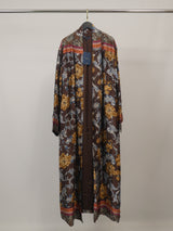 Kimono long satiné floral baroque – KD10030VS-47