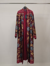 Kimono long satiné floral baroque – KD10030VS-47
