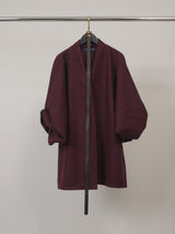 Manteau souple à manches amples et ceinture – MF56792