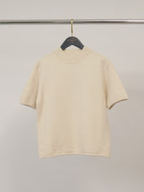 Pull en maille à manches courtes, col rond – DSY0355